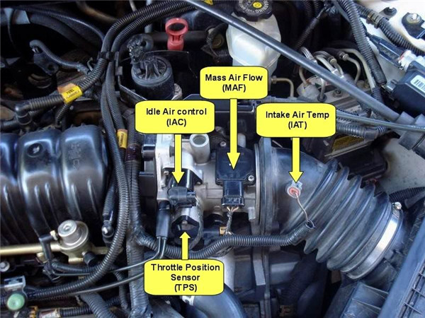 03 toyota camry low idle #4