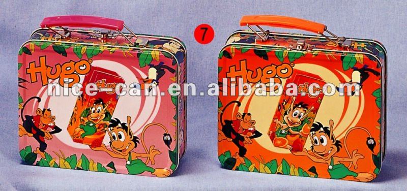 NICE-CAN chocolate tin can 187*114*133mm
