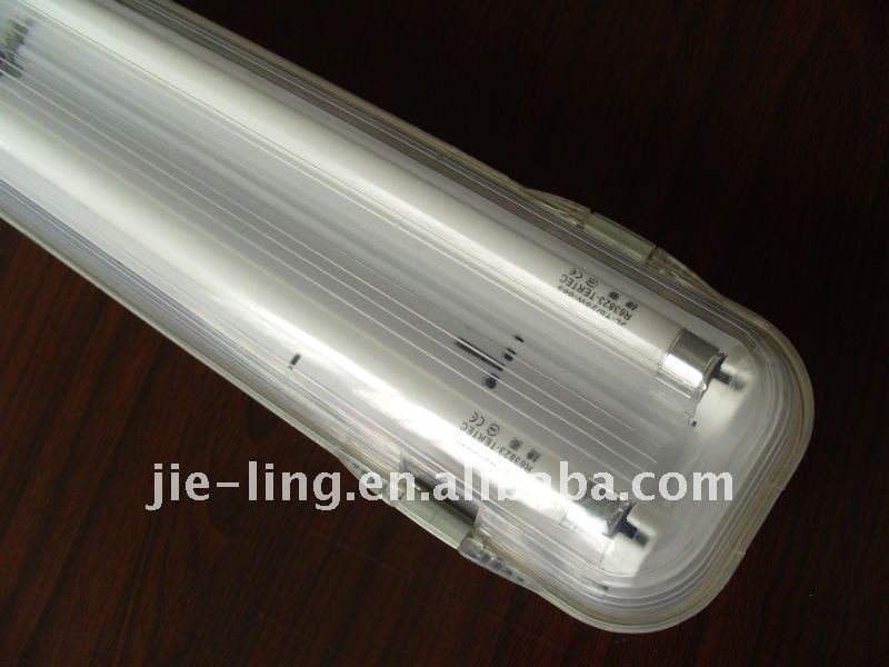Free Shipping, IP65 2x28W 4 feet waterproof fluorescent light fixture/ fitting t5 dustproof lamp