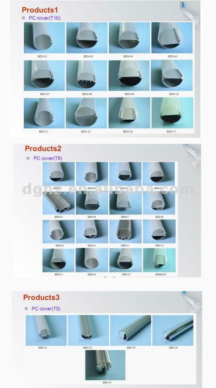 プラスチック製のランプシェードt8エンドキャップを持つ1200ミリメートル問屋・仕入れ・卸・卸売り