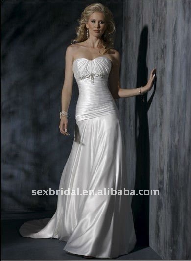 2011 newest style customized Shining Jewelling wedding dresses DC0043