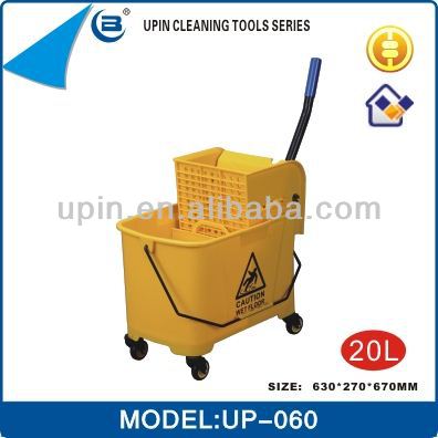 高品質20l黄色のモップ絞り器付きup-060クラブのための問屋・仕入れ・卸・卸売り