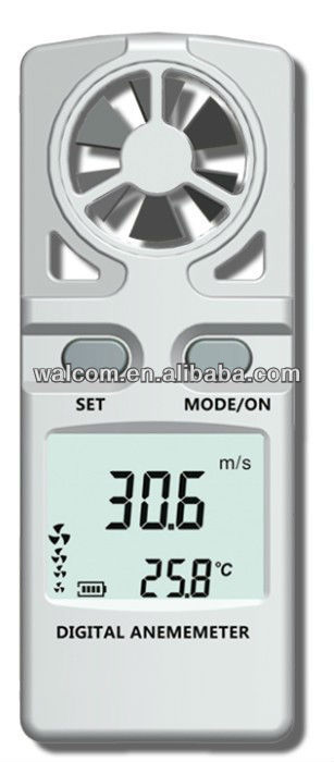 tm816ポケットデジタル風速計、 機械式風速計
