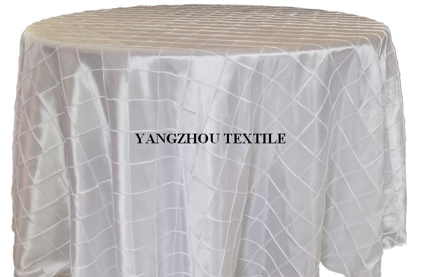 taffeta pintuck Table cloth