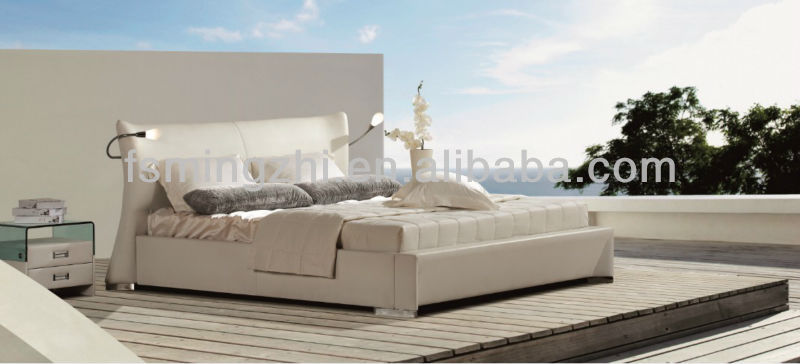 Moderno rey led cabecero de cama luz de lectura ed1081 camas ...
