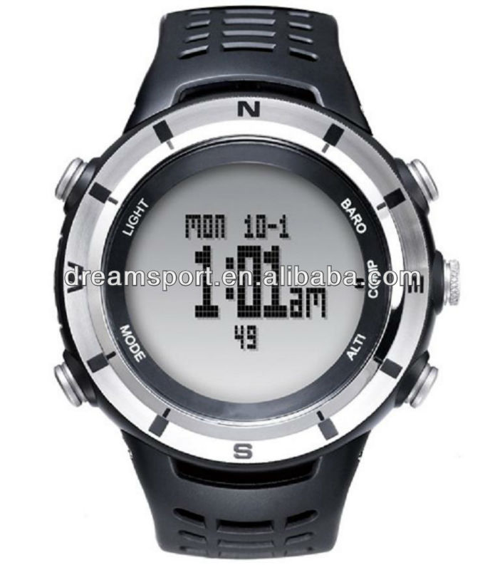 DAC-181高度計のコンパスのバロメーターの温度計の腕時計かデジタル高度計の腕時計のコンパス問屋・仕入れ・卸・卸売り