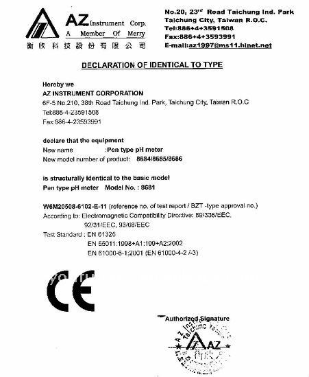 Az8685ペンタイプ水質計/デジタルphペン計問屋・仕入れ・卸・卸売り