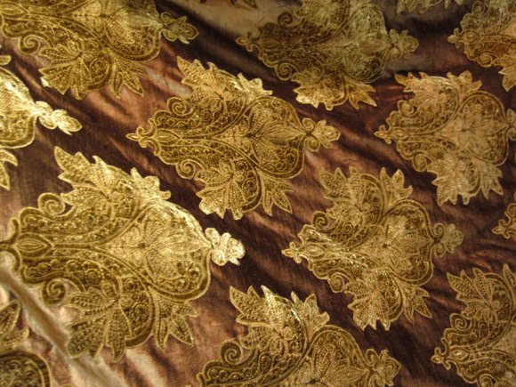Embroidered Upholstery Fabric