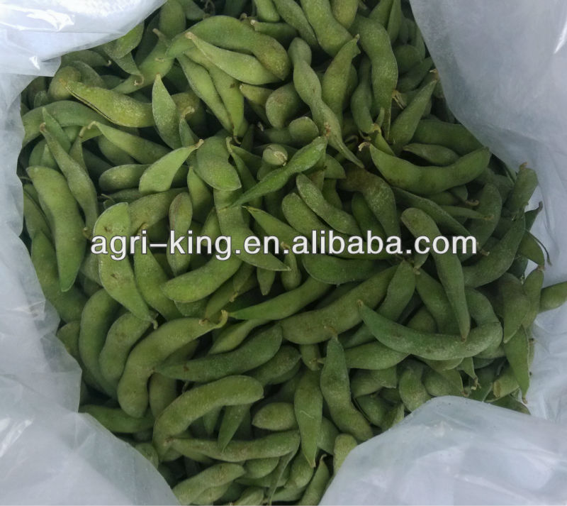 IQF in shell green soybean
