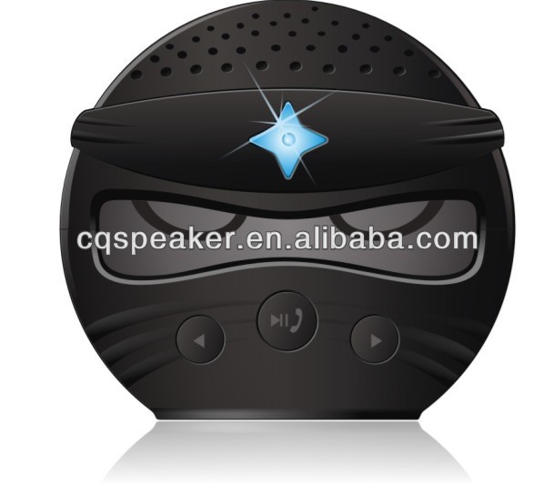 2013 newest NIJIA shape bluetooth speaker sardine with mic handsfree & re-dial last number function