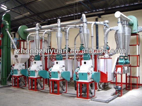 1-5T/D Complete automatic wheat flour mill plant , flour mill equipment
