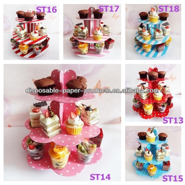 Cupcake Tower Wedding Stand Birthday Stand 3 Tier Cupcake Party Cake Stand Cup Cake Decorating Holder Muffin Display