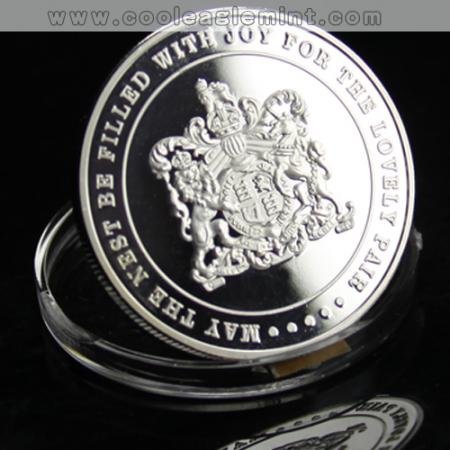 prince william and kate middleton coin. such as military coins,