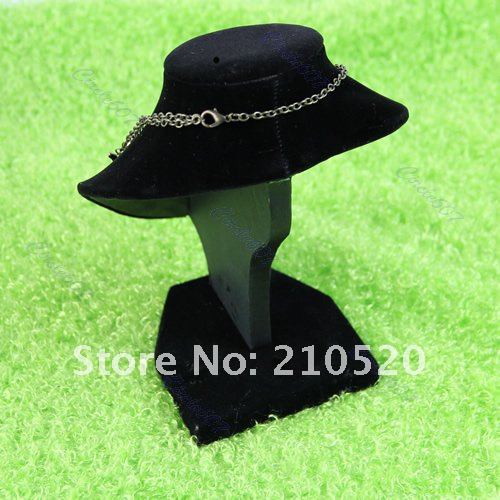 Дисплей для ювелирных изделий On Sale! 1PC Black Velvet Bust Necklace Display Stand 6.2 Дисплей для ювелирных изделий On Sale! 1PC Black Velvet Bust Necklace Display Stand 6.2