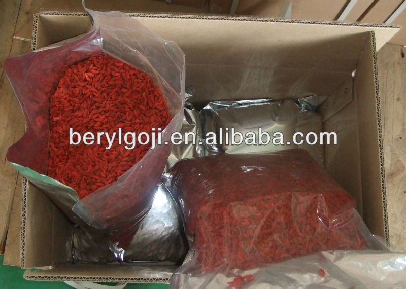 Low pesticide residue wolfberry/goji berries
