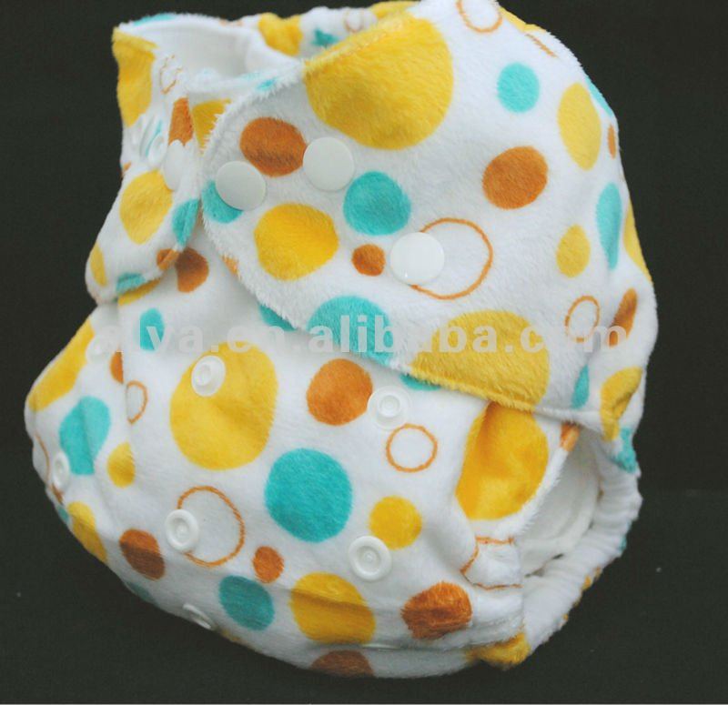 再利用可能な布おむつ赤ちゃん135色変更可能を持つ1インサートは、 おむつを印刷問屋・仕入れ・卸・卸売り