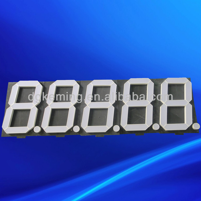 Ali Escrow 12 inch 7 segment led display for gas / petrol station