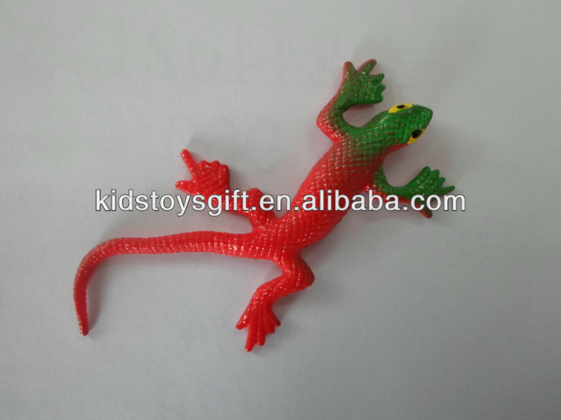 2013 Promotional Plastic Sticky Lizard Soft Toy/novelty Toy/kids Sticky