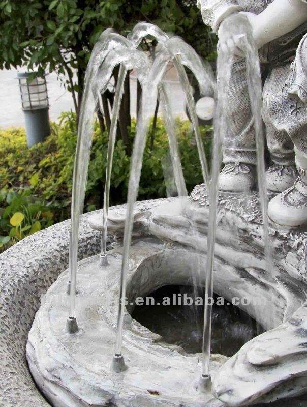 Girl Water Fountain
