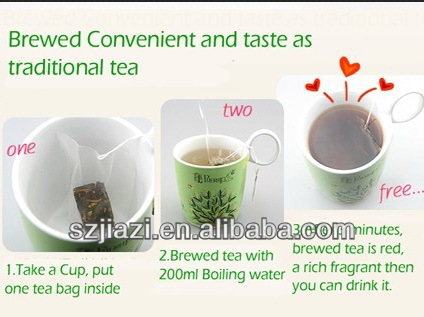 Puer Earl Grey hot sell tea bag