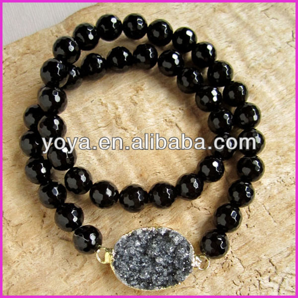 Fashion Opal Beaded Druzy Bracelet,Wholesale Druzy Jewelry Bracelet.jpg