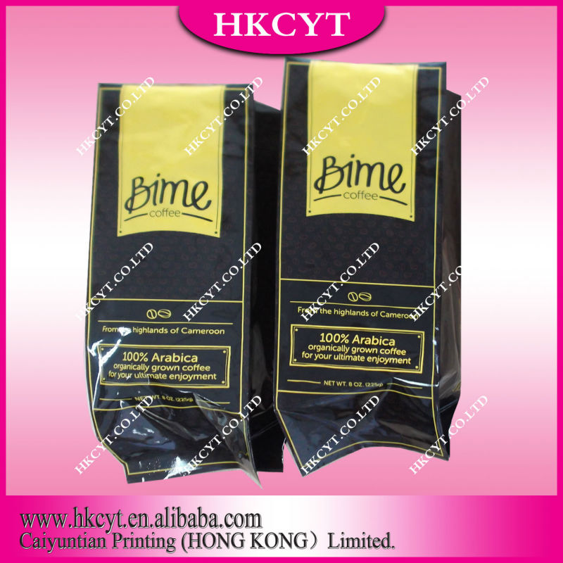 Kraft Paper Stand Up 4 Side Seal Bitter Buchwheat Tea Bags for 140g