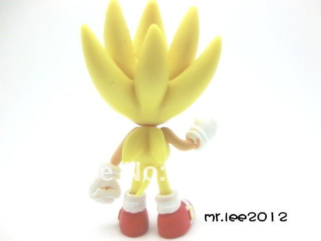 Wholesell/Retail 2012 Free Shipping FS Sonic the Hedgehog Mini Figures Collectibles 6pcs Loose for Children's Day Cute Gift/Toy