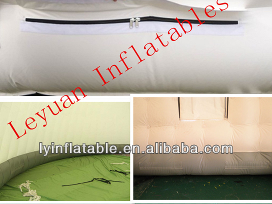 新しい小さなサイズのプール付きインフレータブルウォータースライド/smallインフレータブルウォーターパーク問屋・仕入れ・卸・卸売り