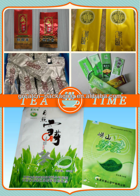 Customized printing laminated plastic tea bag