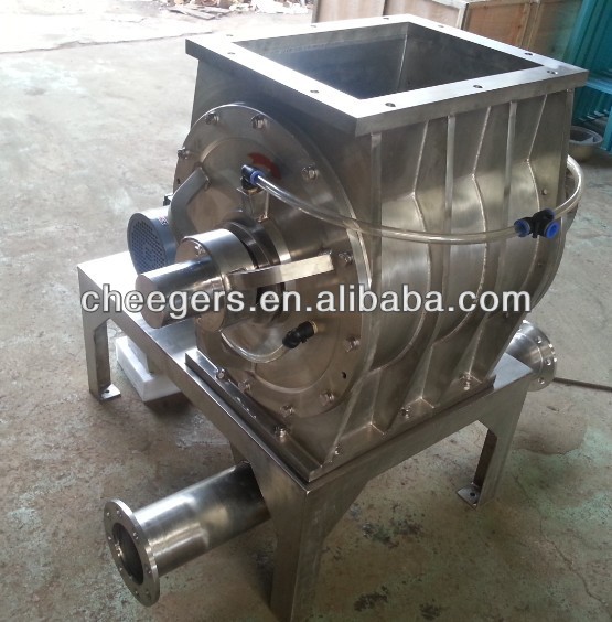 Bulk bag discharge systems & rotary feeder valve