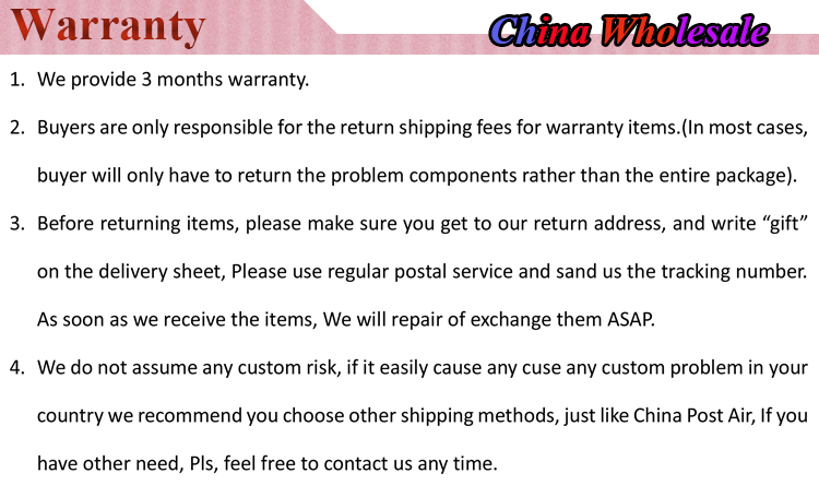 warranty