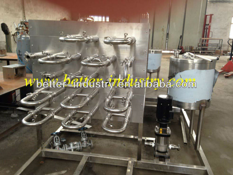 Homogenizer And Pasteurizer For Milk Machine