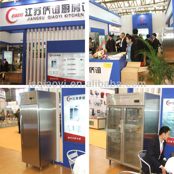 Qiaoyi c3ステンレス鋼無霜産業冷蔵庫仕入れ・メーカー・工場