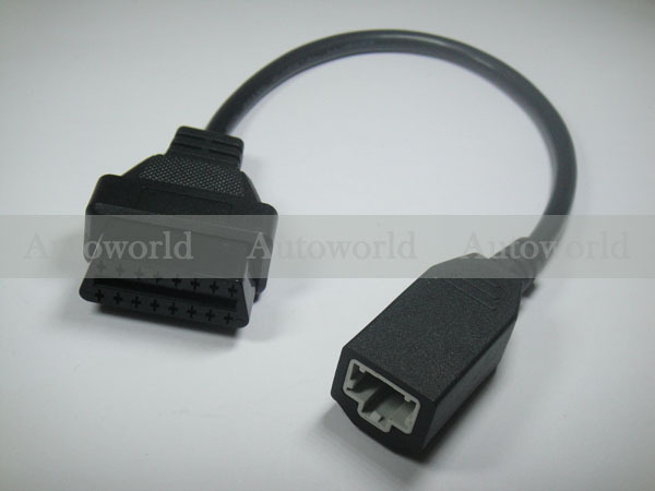 3 Pin OBD2 Adapter OBDII for Honda 3Pin To 16Pin cable 1.jpg