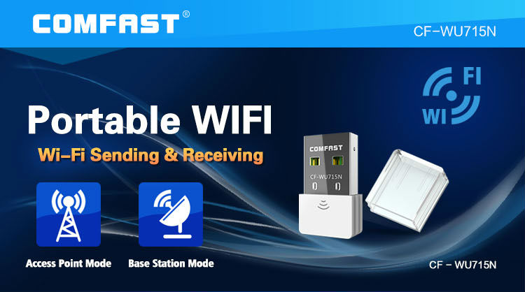 COMFAST CF-WU715N150MbpsのRa1inkのRT5370ミニワイヤレスUSBネットワークカード問屋・仕入れ・卸・卸売り