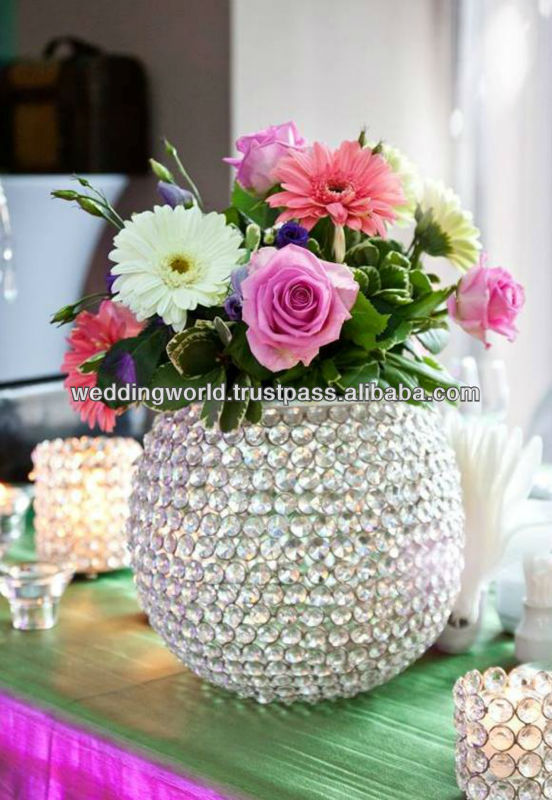 La boda de mesa candelabros con globo de cristal/negro candelabro ... Wedding Candelabros diseño