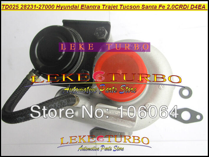 TD025 28231-27000 Kia Carens Hyundai Elantra Trajet Tucson Santa Fe 2.0L CRDi D4EA 2000- Turbocharger (5)