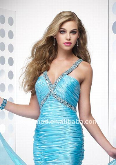 Dress Model Butterfly on Buy Butterfly Prom Dress  Mermaid Prom Dresses 2012  Long Blue Organza