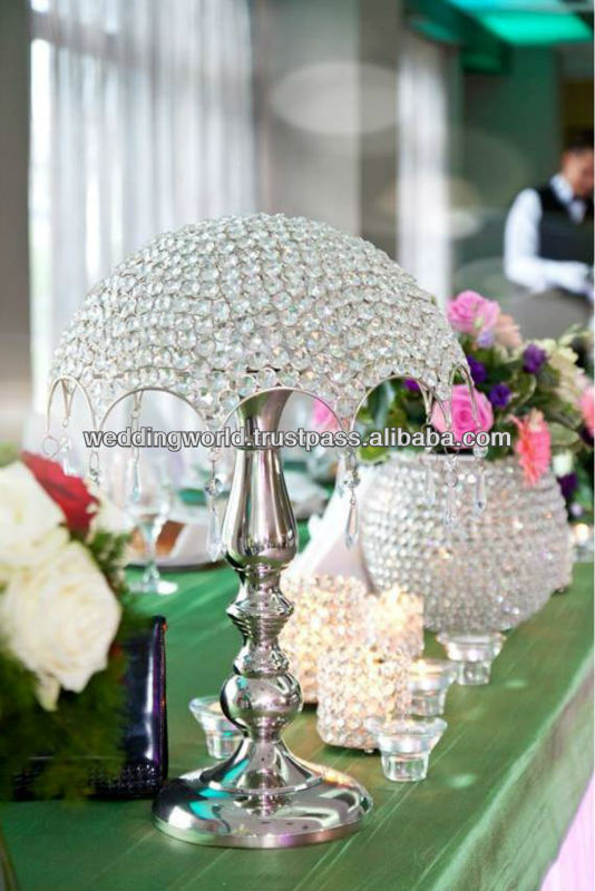 La boda de mesa candelabros con globo de cristal/negro candelabro ... Wedding Candelabros diseño