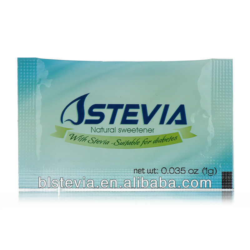 Stevia in sachets--sugar free