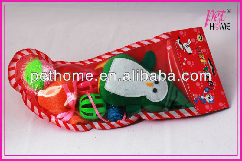 クリスマスストッキング2013猫のアクセサリー猫のおもちゃセット問屋・仕入れ・卸・卸売り