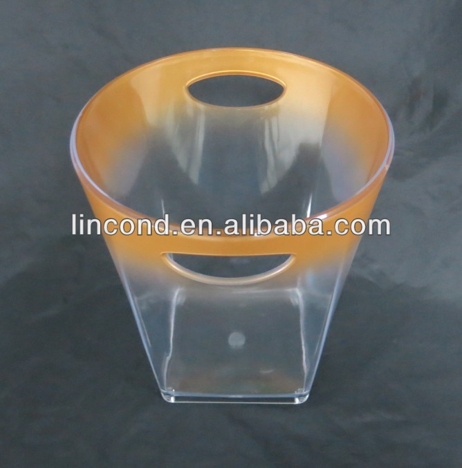led plastic champagne buckets wholesale,custom ice bucket,China Cheers
