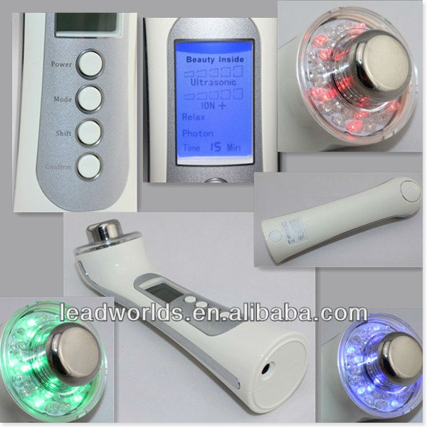 マルチ- 機能充電式超音波を搭載した皮膚の美容製品/光子/バイオ- 波/イオン・ceとrohsの承認機能問屋・仕入れ・卸・卸売り