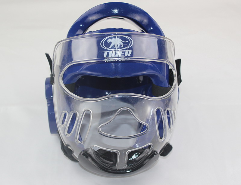 空手機器/空手ヘッドプロテクター付きプラスチック製のマスク/空手ヘッドガード問屋・仕入れ・卸・卸売り