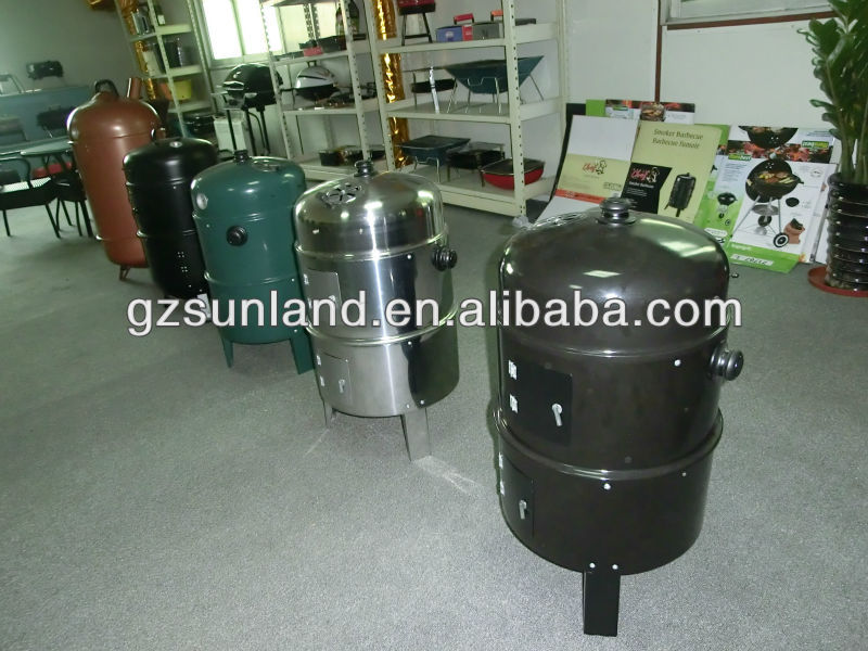 16- インチ3in1のバーベキュー木炭バーベキュースモーカーグリル付き温度表示問屋・仕入れ・卸・卸売り