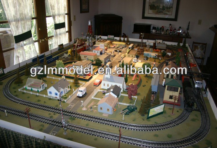 Scale Preform Model Railroad Train Layouts Ho,O Model For Train Layout 