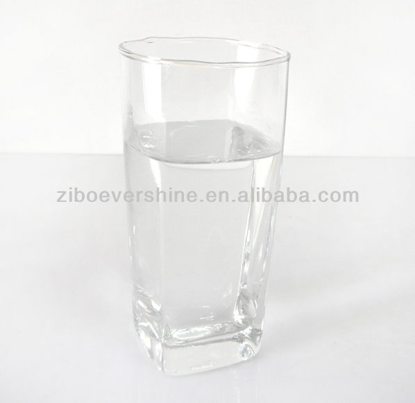verre a eau carre