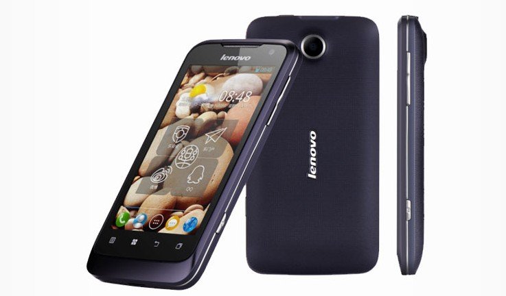 Lenovo P700 Black 2 Sim 2 sóng, Cảm ứng 4.0 inches, Android 4.0.3  Ice Cream Sandwich   Lenovo A60