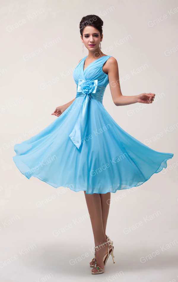 Голубое Платье