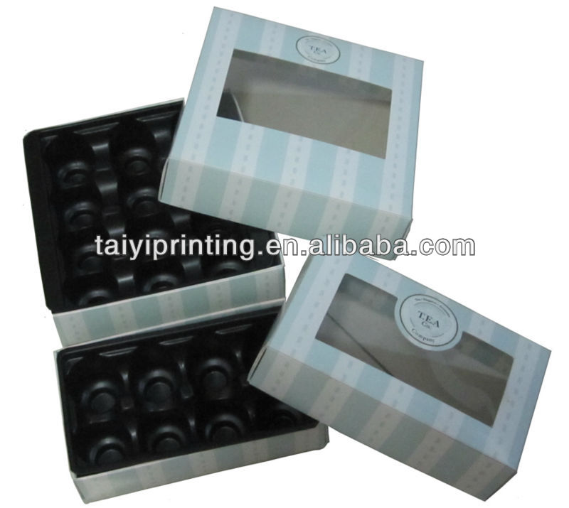 2013 Recycle paper egg-shaped chocolate box